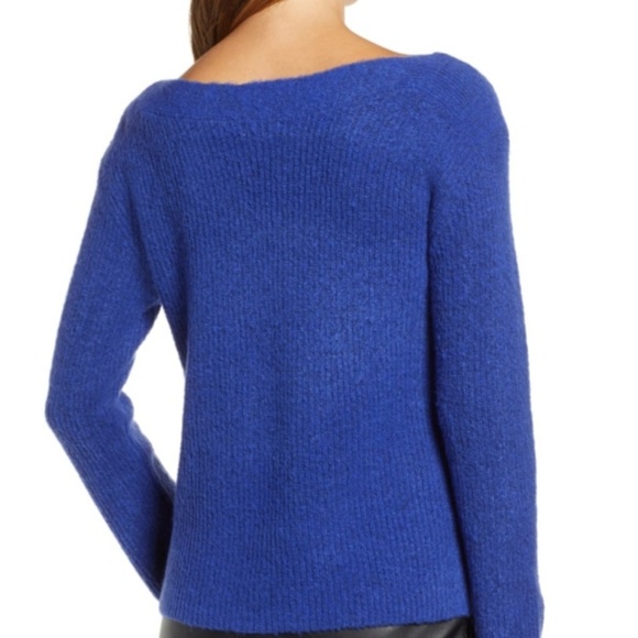 NWOT Leith Cozy Femme blue sweater. Size small - Picture 7 of 7